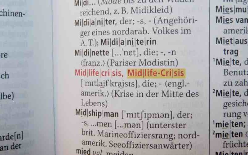 Alles auf Anfang – Midlife Crisis?