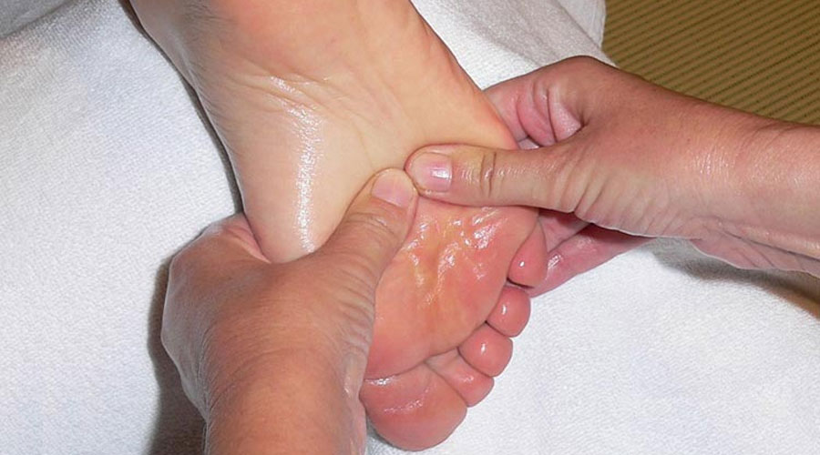 Fussreflex Massage