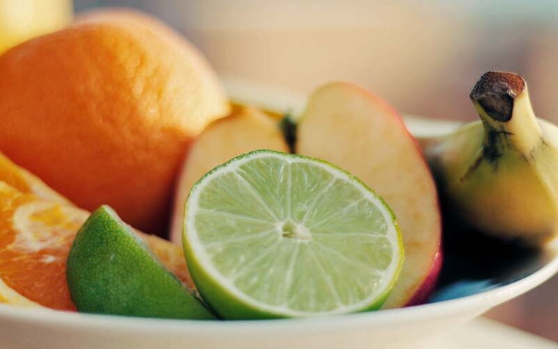 Der Mann und das Obst