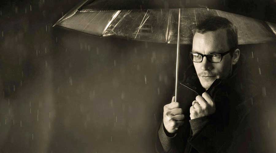 Regenwetter Mann
