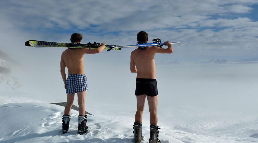 Skifahren Sommer