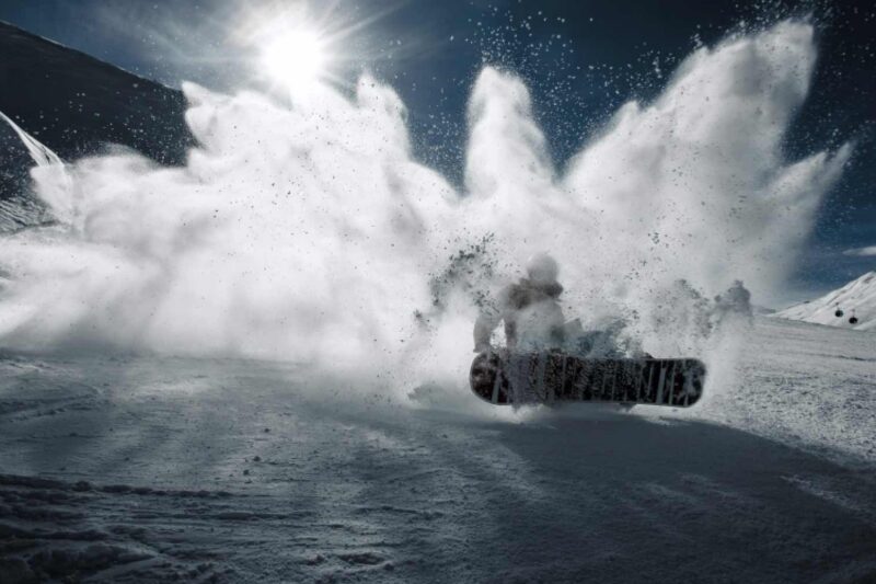 Snowboard fahren