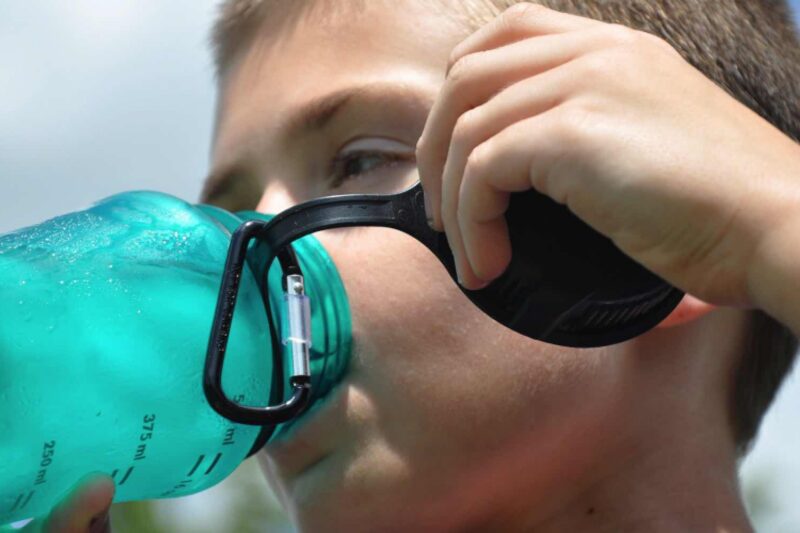 Genügend Wasser trinken 