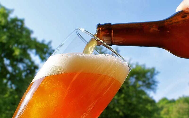 Das Weizen und das Bier